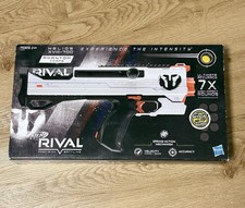 NERF Rival Phantom Corps Helios XVIII-700 Dart Blaster White Includes 7 Rounds