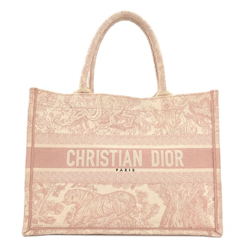 CHRISTIAN DIOR  Book tote Tote Bag Canvas  Ladies [Used]