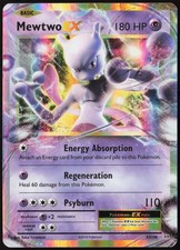 Mewtwo EX 52/108 XY - Evolutions Holofoil Ultra Rare Pokemon HP
