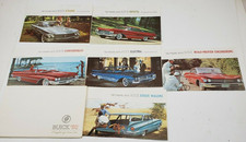 1960 Buick Car Portfolio Invicta Electra Convertables Estate Wagons 60 Turbine