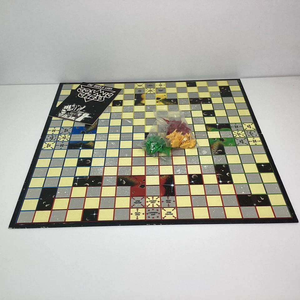 Vintage Cosmic Chess Board Game - Incomplete Set (B8) W#660 - Image 2 of 4