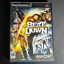 Beat Down Fists of Vengeance PS2 2005 Capcom CIB Manual NTSC-U/C M Untested
