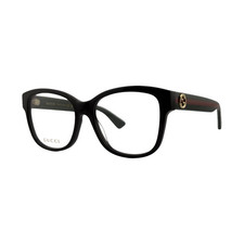 Gucci GG0038ON Black / Green / Red Optical Eyeglasses Frames 54mm 17mm 140mm