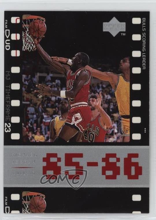 1998-99 Upper Deck Michael Jordan Living Legend #5 HOF Card