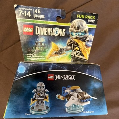 LEGO Dimensions: Ninjago - Zane Fun Pack (71217) - NEW, SEALED FREE SHIPPING