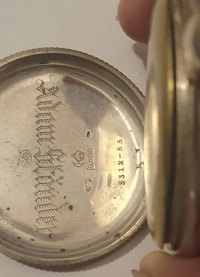 taschenuhr silberalt Antik - Bild 2 von 4