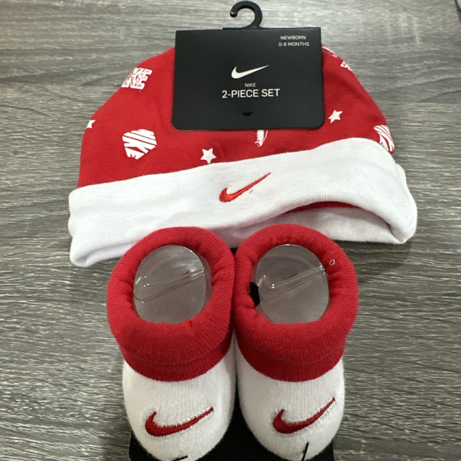 PONY Nike Stivaletti Culla Cappello E Stivaletti Neonato 0 6 Mesi Colori Assortiti