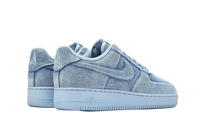 IQ9773 400 Nike Air Force 1 Low Ja Morant Denim Light Armory Blue