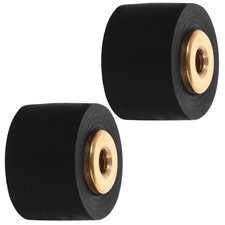2 Pcs Cassette Pinch Roller Rubber For Radio Recorder Video Machine