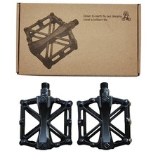 2 Pcs 9/16" Bike Pedals MTB Road Bicycle Aluminum Alloy Non-Slip Sealed Bearing