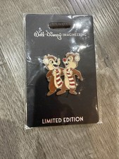 Disney WDI Pin - Christmas Holiday 2021 Chip & Dale LE 250
