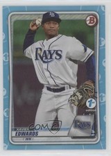 2020 Bowman Draft 1st Edition Sky Blue Foil Xavier Edwards #BD-44 4pn