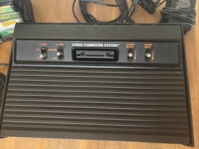 ATARI 2600 Darth Vader Black Console w Gemstick Controller & 13 Game Lot Tested