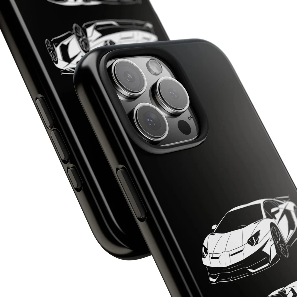 2011–2022 Lamborghini Aventador Phone Case - iPhone & Galaxy Cover - Immagine 2 di 4