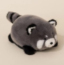 Gray Raccoon Plush Toy 6" Cute Stuffed Animal Doll Kids Birthday Gifts