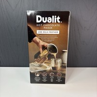Dualit Hot Chocolate Maker and Milk Frother Handheld Black - Brand New
