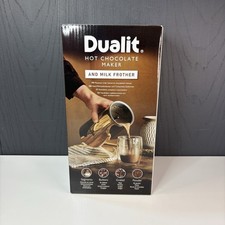 Dualit Hot Chocolate Maker and Milk Frother Handheld Black - Brand New