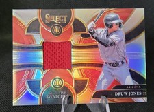 2024 Panini Select - Selective Swatches Silver Druw Jones #SS-DJ DBACKS🔥⚾️🔥