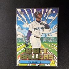 Topps 2026 8-Bit Ballers Ken Griffey Jr. Seattle Mariners 8B-13 Insert