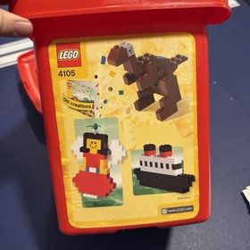 Lego Creator Set 4105 w/ Idea Book & Bin ~ Brick Lot ~ Incomplete ~ READ