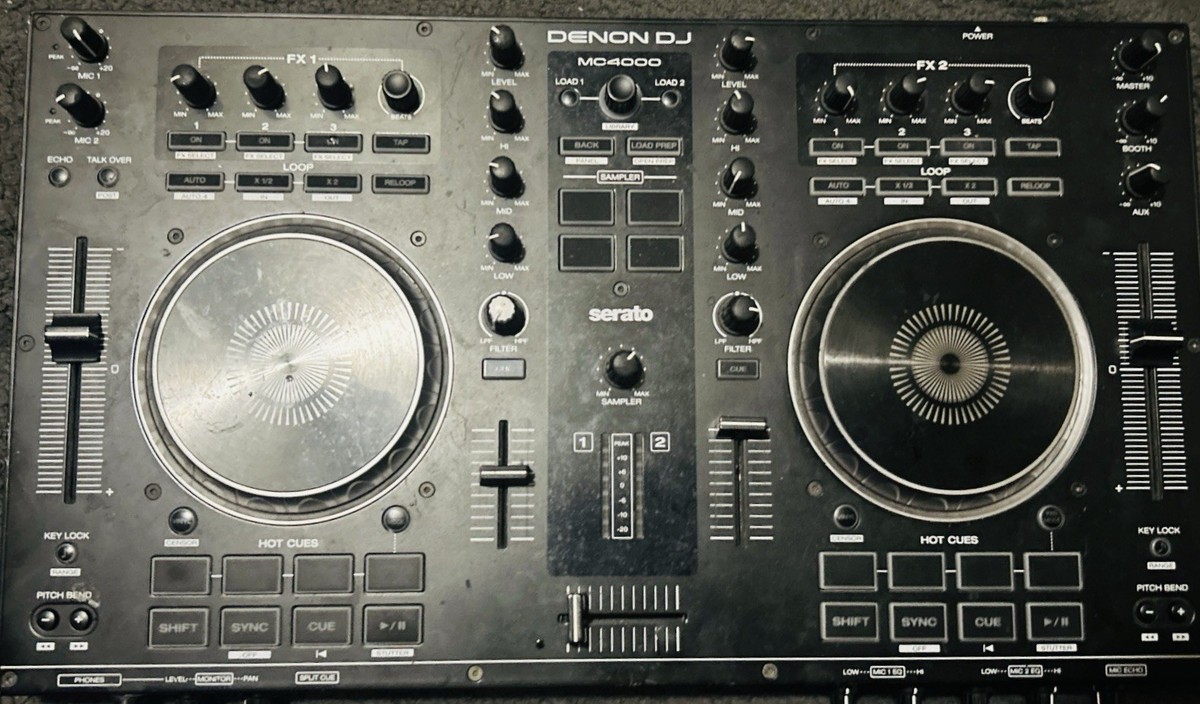 Denon MC4000 2 Channel DJ Interface Serato Controller for sale
