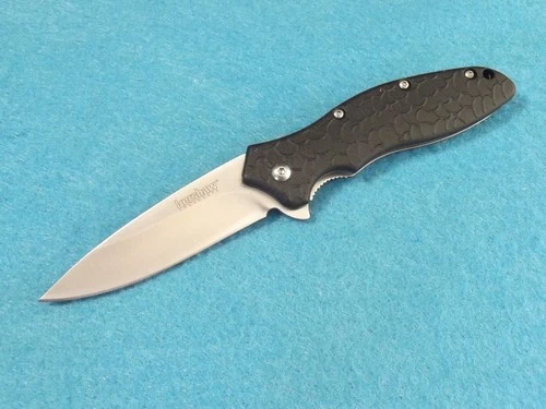 KERSHAW 1830 Oso Sweet Speed-Safe A/O plain edge linerlock knife 4 1/8" closed