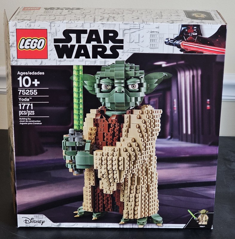 LEGO - 75255 - Yoda Star Wars Statue - 1771 pieces - Complete w/ Box