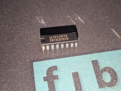 SN74LS191N | Texas Instruments | DIP16 | Binary Counter | New Original | 5 pcs