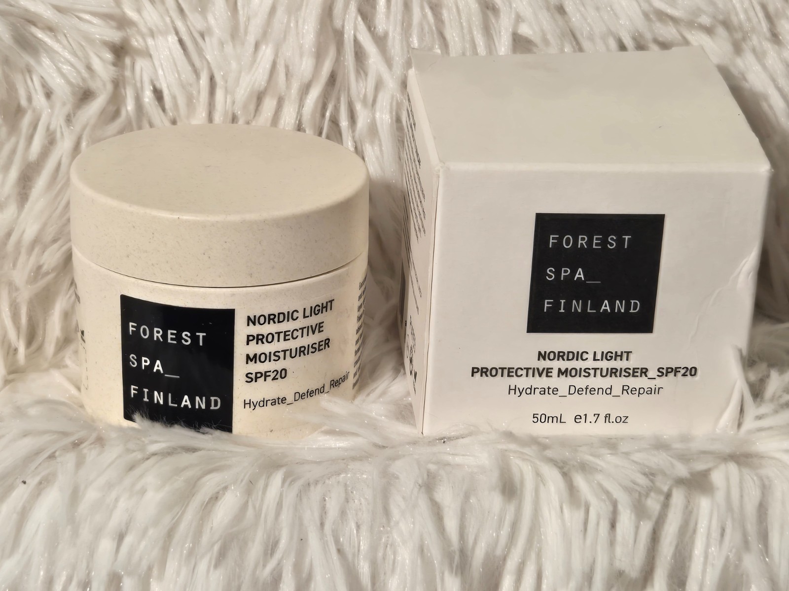 Forest Spa_ Finland Nordic Light Protective Moisturiser SPF20 50ml