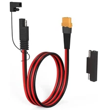 10AWG XT60 to SAE Connector Extension Cable with 2FT 10AWG SAE to XT60 Cable