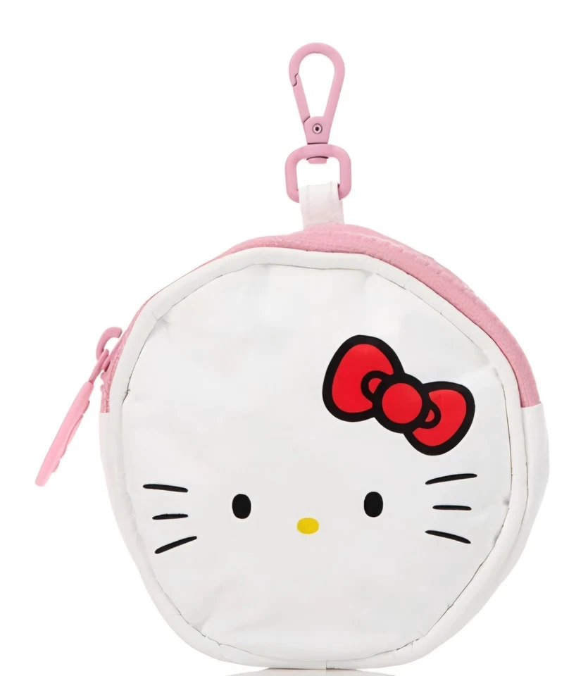 Aloha Collection Hello Kitty Face Cutie Pouch Collab Nuevo con Etiquetas Foto 3 de 3