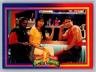 1994 Collect-A-Card Mighty Morphin Power Rangers Angel Grove Juice Bar #28