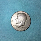 1968 kennedy half dollar 40% silver Denver mint U S coin