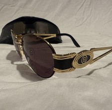 Vintage Fendi SL 7041 Gold Made In Italy Sunglasses