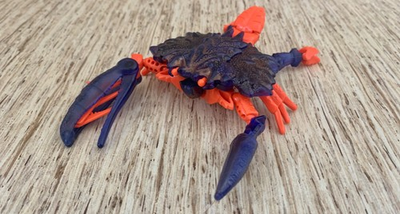 #ad Transformers Beast Wars Evil Predacon Razorclaw Fiddler Crab Robot $29.95