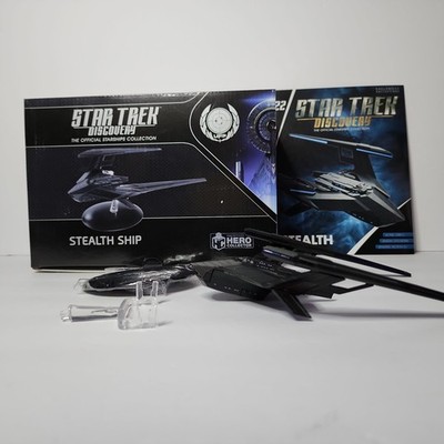 2019 Eaglemoss Official Star Trek Starships Discovery Collection Stealth Ship