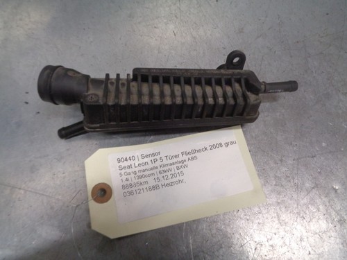 Seat Leon 1P Sensor 036121188B Heizrohr 1.4i 63kW BXW 90440