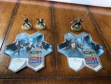 Heroscape Agent Carr Figure & Card + Krav MAGA Agents (2 of 3) & Card