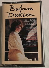 Barbara Dickson All For A Song Cassette Tape Album Great Condition