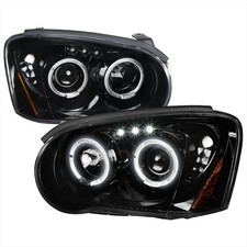 Fit 04-05 Subaru Impreza Wrx Sti Outback Projector Headlights Wled Halos Glossy Fit 04-05 Subaru Impreza Wrx Sti Outback Projector Headlights Wled Halos Glossy