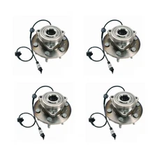 Timken Front & Rear Wheel Bearing & Hub Kit for Sierra 1500 Yukon XL 1500 AWD