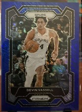 2023 Panini Prizm Devin Vassell #95 Blue Shimmer Prizm FOTL 🔥01/35=1/1🔥 SPURS