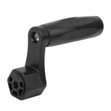 2 in 1 Guitar String Winder Black ABS Bridge Pin Peg Puller Screwdriver Drill