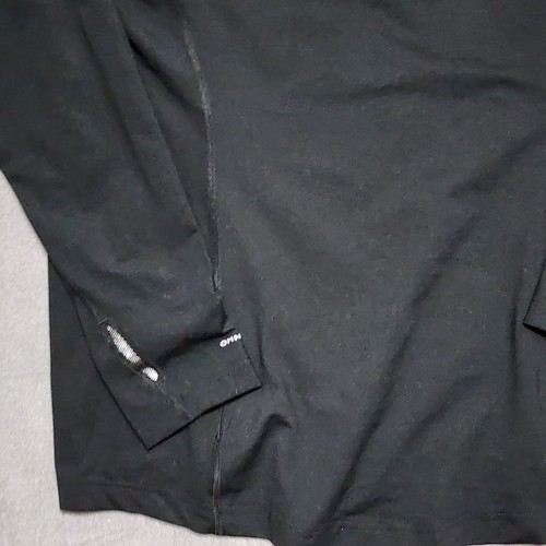 Columbia neuf homme taille XL omni-chaleur mi-poids demi-fermeture éclair noir trou pouce neuf avec étiquette  - Photo 10/10