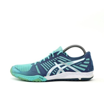 ASICS Damen fuzeX TR Sportschuh Blau/Türkis ämpfend Laufschuh EU 41,5