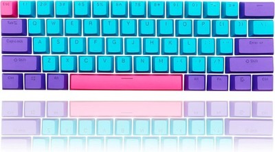 61 Keycaps 60 Percent Ducky One 2 Mini Keycaps for Mechanical Keyboard OEM Prof