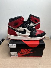 Size 7y - Jordan 1 Retro High Bred Toe Lightly Worn