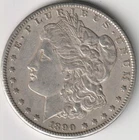#1 BETTER DATE 1890-CC MORGAN SILVER DOLLAR XF