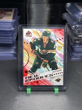 Upper Deck SP Game Used New Grooves Zeev Buium Red #NG-21 /299 Rookie Wild