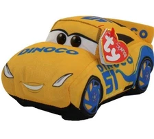 Ty Beanie Disney/Pixar Cars 3 Cruz Ramirez 6" Brand New With Mint Tag!